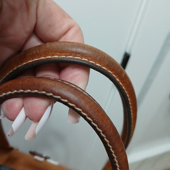 Luella Designer Leather Satchel🤎 - Picture 8 of 14